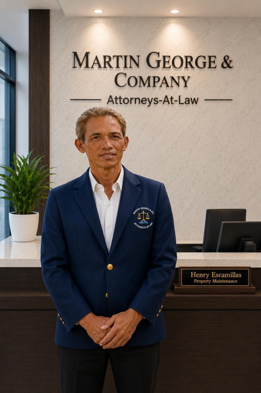 Portrait of Henry Escamilias, Property Maintenance