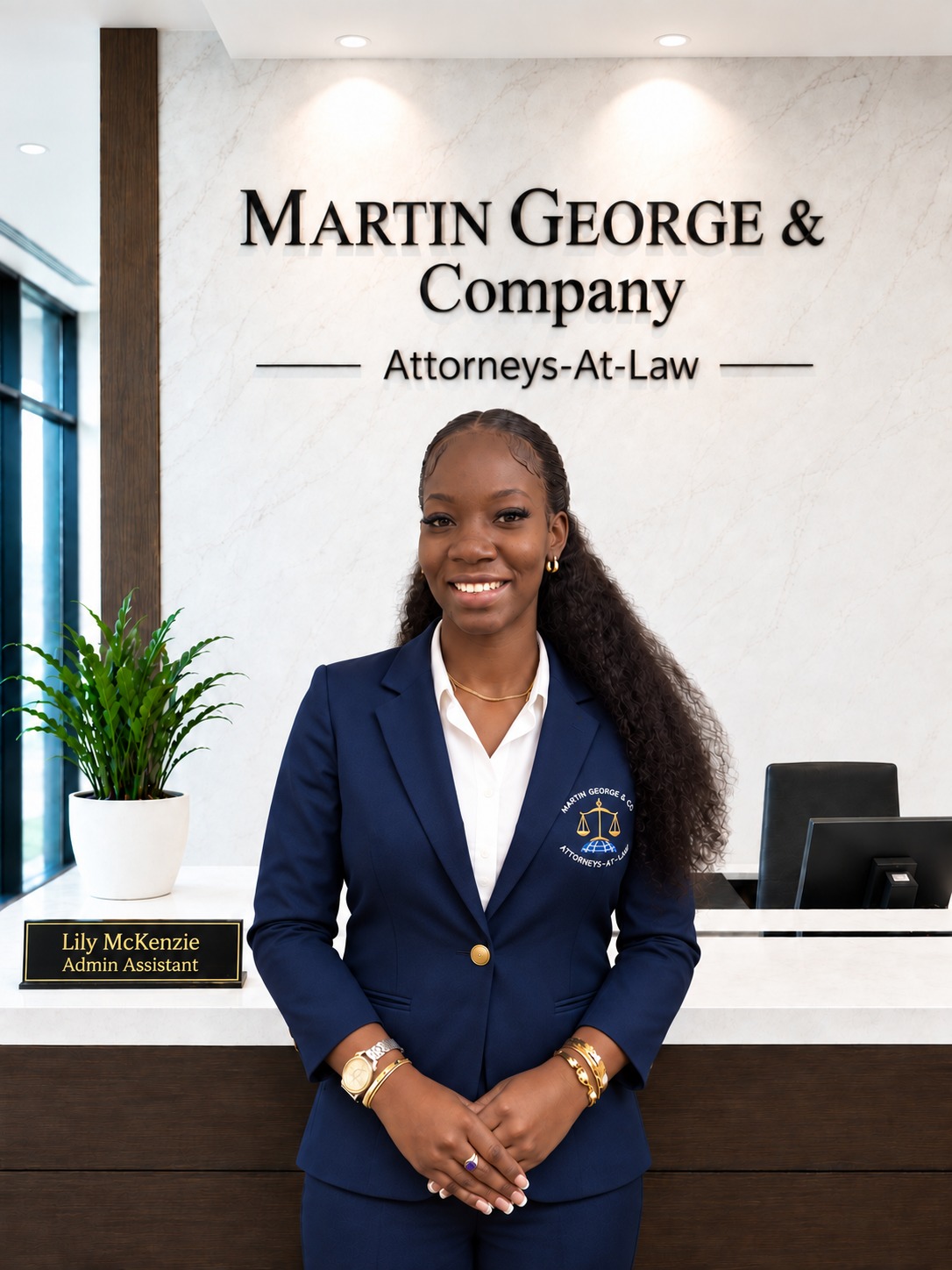 Portrait of Lily McKenzie, Administrative Assistant