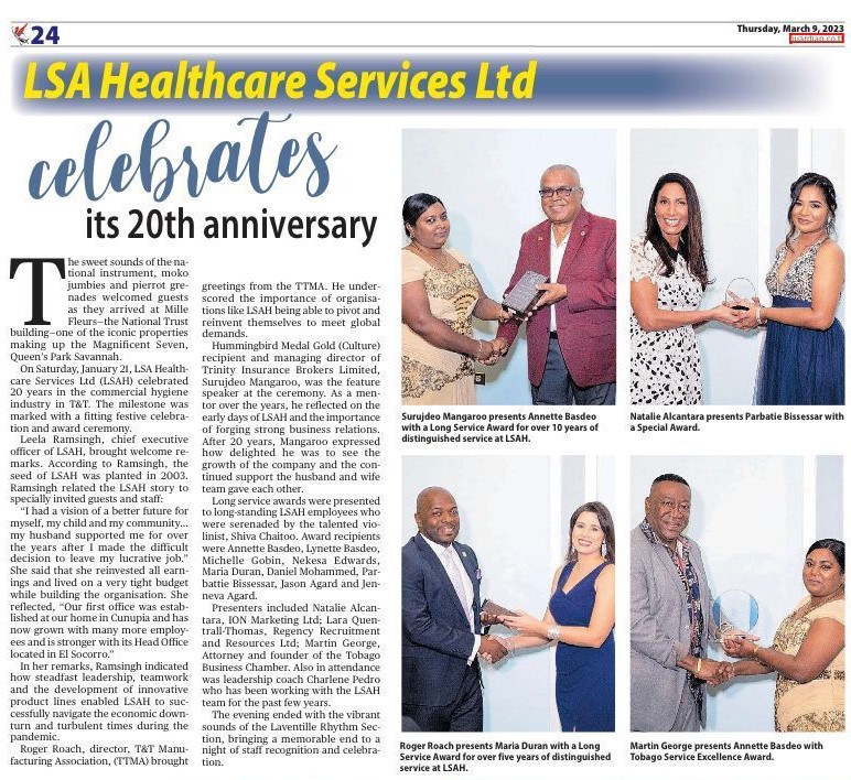 LSA Healthcare Services Ltd